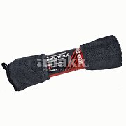 Салфетка из микрофибры 50x60 профессиональное полотенце Green Star серая с черным 600 гр/м2