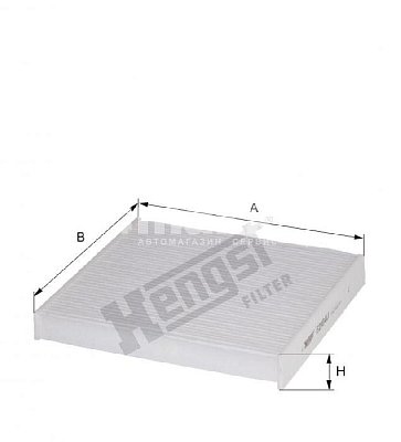 Фильтр салонный Hengst E2994LI (CU 22 013) FORD TRANSIT TOURNEO