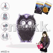 Световозвращающая подвеска Сова фиолетовый