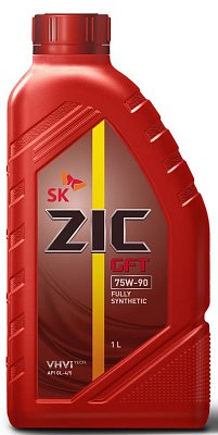 Масло трансмиссионное ZIC G-F TOP (GFT) 75W90 синтетическое 1л