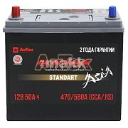 Аккумуляторная батарея 50 Ач Актех Standart Asia (55B24R) п/п тонк.кл