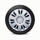 Колпаки Autoprofi  пластик регулир обод к-т 4пр металлик 16"(400мм) 4шт/уп WC-1150 SILVER (16)