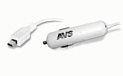 Автомобильное ЗУ microUSB 1,2А AVS белый