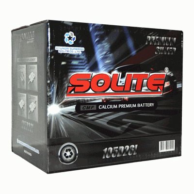 Аккумуляторная батарея 95 Ач Solite Silver о/п (105D26L)  26,0*16,8*20