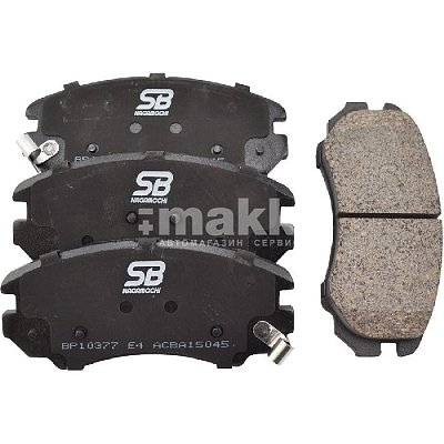 Колодки тормозные дисковые передние BP10377 SB NAGAMOCHI