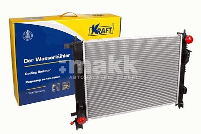 Радиатор охлаждения Renault Lada Vesta A/C+ KT 104048 Kraft