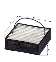 Фильтр топливный Hengst E0530K (PU 84) FENDT (AGCO), MASSEY-FERGUSON TRAKTOREN