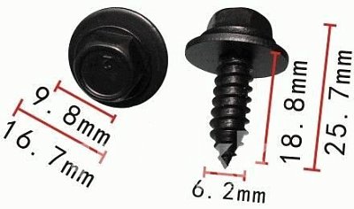 Саморез 6*19 с прессшайбой D6*17мм Н-2076