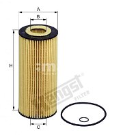 Фильтр гидравлический Hengst E28H D203 (HU 721 y) RENAULT TRUCKS,VOLVO BUS,VOLVO TRUCKS