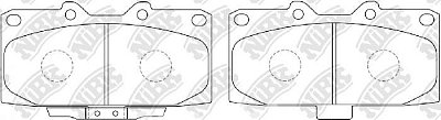 Колодки тормозные передние PN7463 NIBK
