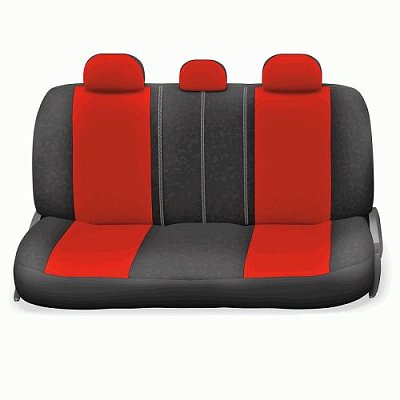 Чехлы универсальные COMFORT COM-1105H BK/RD (M)