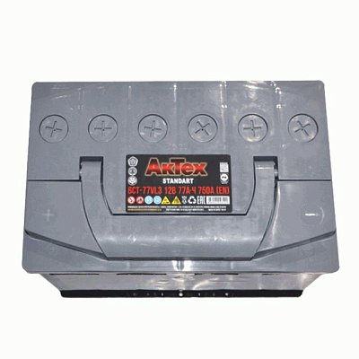 Аккумуляторная батарея 77 Ач Aктех Standart п/п 27,8*17,5*19