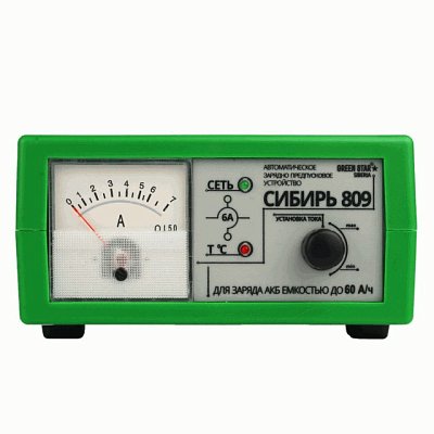 Зарядное устройство Сибирь 809 Green Star 0,8-6А (6V)