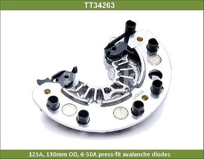 Диодный мост генератора Audi Scoda VW TFSi CAVG TT34263 TT