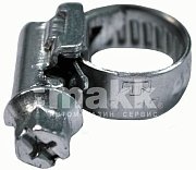 Хомут червячный 8-12 мм