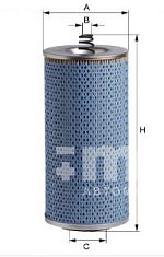 Фильтр масляный Hengst E251H D11 (H 12 110/2 x) CASE, FORD, GENERAL MOTORS, GMC, LIEBHERR, MAN