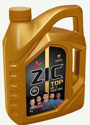 Масло моторное ZIC TOP LS SAE 5W30 C3 синтетическое 4л