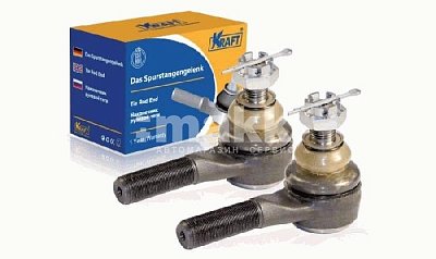 Наконечник рулевой тяги 2101-2107 2121 компл. 2шт наружный короткий KT 032279 Kraft 