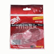 Скотч двусторонний 3М (прозрачный1.0) (6мм * 5м)