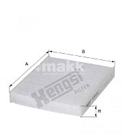 Фильтр салонный Hengst E4959LI (CU 22 032) TOYOTA C-HR, Camry, Corolla, Hilux, LEXUS, MAZDA CX-9