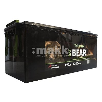 Аккумуляторная батарея 190 Ач Tyumen BatBear п/п (конус) 51,8*22,8*23,8