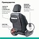 Накидка на сиденье MULTI COMFORT ортопедическая MLT-320G BK