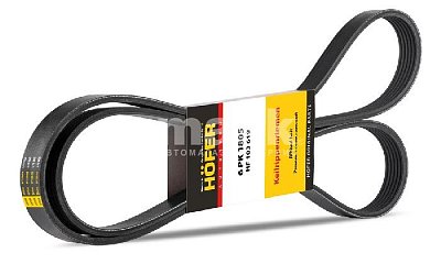 Ремень поликлиновой 6PK1805 3302 Бизнес, NEXT дв. EvoTech 2.7 (с конд.) HF 103 619 Hofer