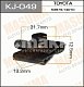 Клипса пластм. крепежная KJ-049/К-049 Masuma
