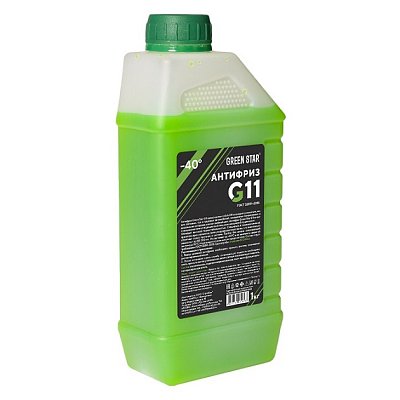 Антифриз Green Star G11 зеленый 1кг