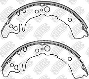 Колодки тормозные задние FN2350 NIBK