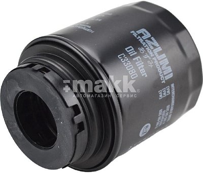 Фильтр масляный Azumi C33080 (W 712/94, OP 641/2) VOLKSWAGEN POLO, SKODA RAPID, AUDI