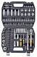 Набор инструмента 1/2"Dr и 1/4"Dr 108 предметов с 12 гран. головками Кraft 700680