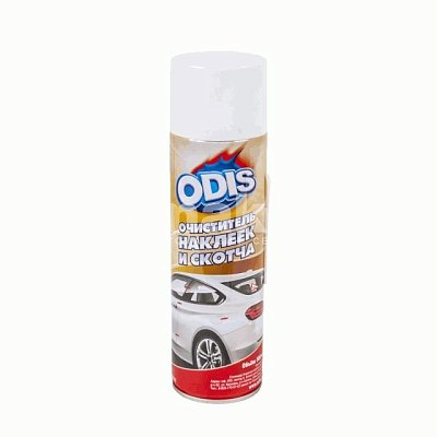 Очиститель скотча, удалитель наклеек, клея ODIS Stiсker Remove аэрозоль 500 мл Ds6090