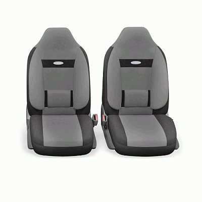 Чехлы COMFORT литовый подг велюр 9пр карм 6 мол чёрн/т.сер р-р М 5шт COM-1105H BK/D.GY (M)