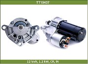 Стартер Citroen Berlingo 1.6 TU5JP4 2008- Peugeot 304 TT15437 Tesla Technics
