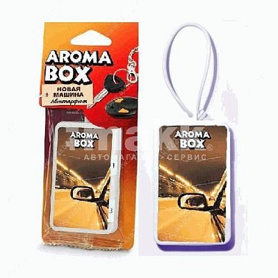 Ароматизатор подвесной "Новая машина" "Aroma Box" B-8