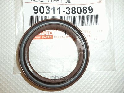 Сальник коленвала передний Toyota 1-3ZZ-FE,2ZZ-GE 90311-38089 OEM