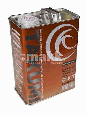 Масло трансмиссионное Takumi CVT HMMF 4л 
