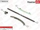 Комплект цепи ГРМ Ford Focus II C-Max 2.0i AODA/AODB 04 77B0003K Master Kit 