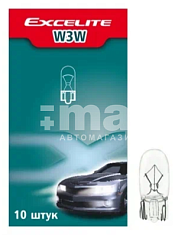 Автолампа W3W 12V 3W W2,1x9,5d Excelite ST