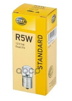 Автолампа R10W 24V Hella BA15s 8GA002071-251