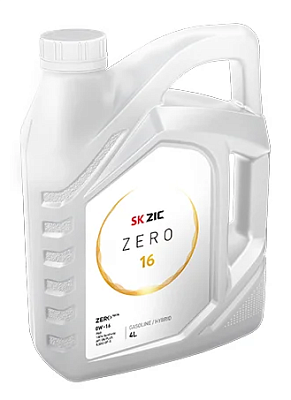 Масло моторное ZIC  ZERO 16 0W16 синт. API SN PLUS ILSAC GF-5 4л