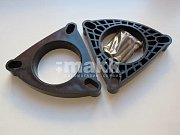 Проставка опоры ACCENT 05-, KIA RIO передн.к-т 2шт. Пластик 20 мм P37 "Григорий Авто"