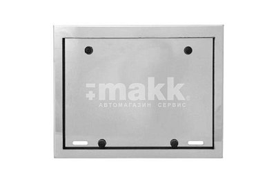 Рамка номерного знака Exprofesso нержавеющая сталь новый ГОСТ квадратная (МОТО)