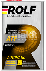 Масло трансмиссионное ROLF ATF Dexron VI 1л 