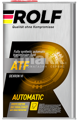 Масло трансмиссионное ROLF ATF Dexron VI 1л 