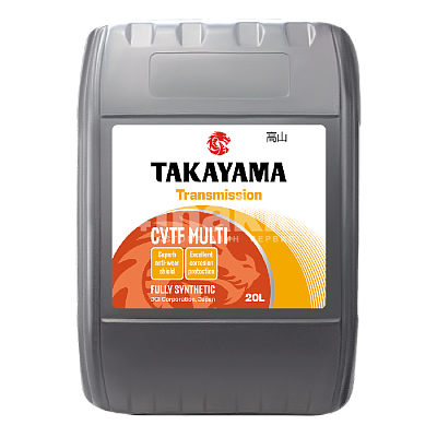 Масло трансмиссионное TAKAYAMA CVTF Multi 20л
