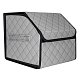 Органайзер в багажник экокожа 30х30х30см серый/черный GS 114327