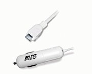 Автомобильное ЗУ microUSB AVS белый CMR-211 1200мA