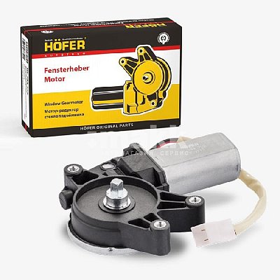 Мотор-редуктор стеклоподъемника ВАЗ 2110 левый HF 744 772 Hofer